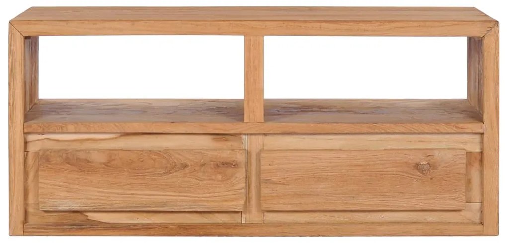 vidaXL Έπιπλο Τηλεόρασης 90 x 30 x 40 εκ. από Μασίφ Ξύλο Teak