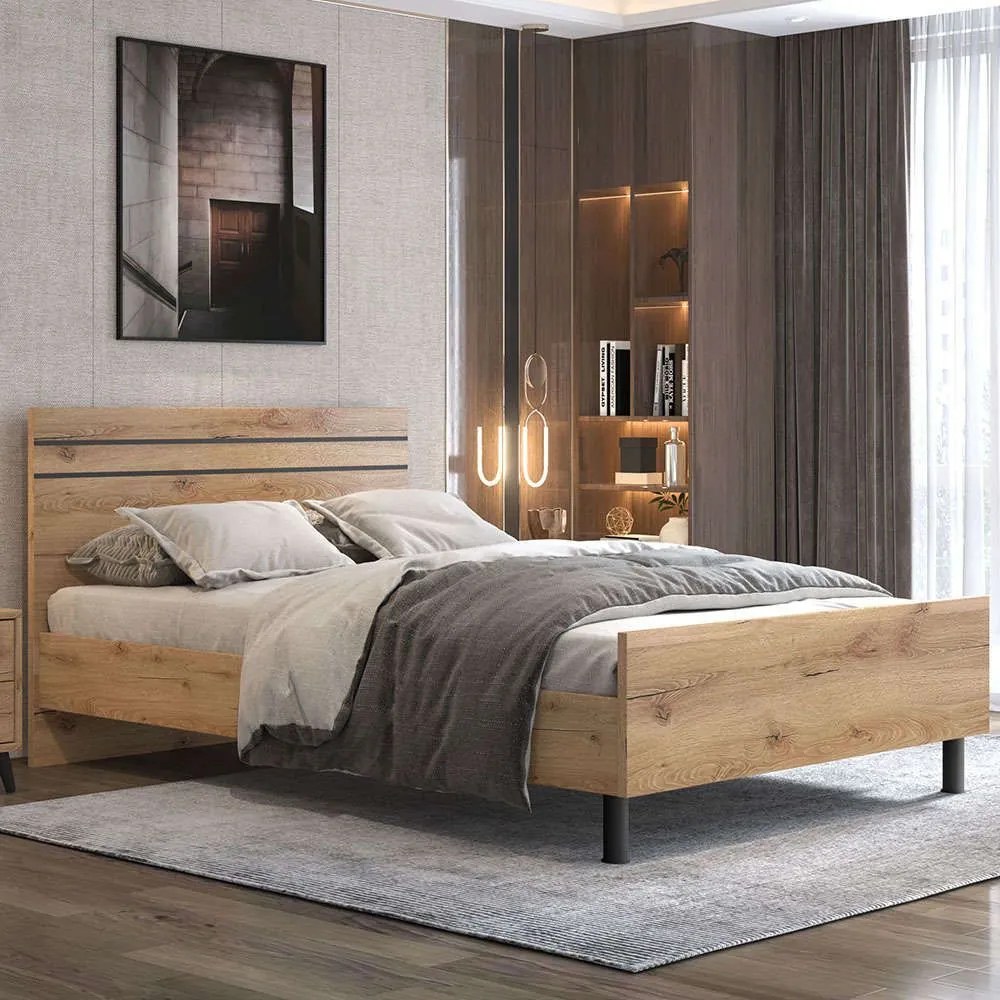 Κρεβάτι No81 150x200x90cm Honey Double