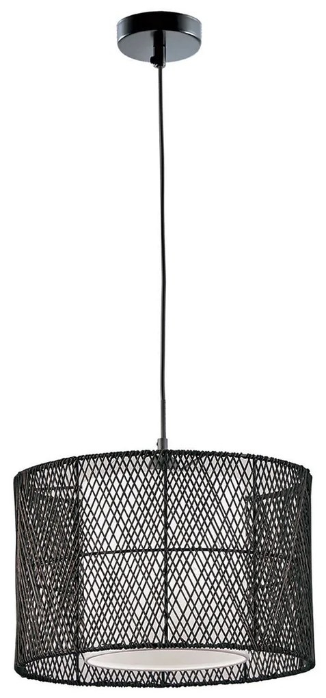 Φωτιστικό Οροφής Μονόφωτο Viokef Grido Black 4149001