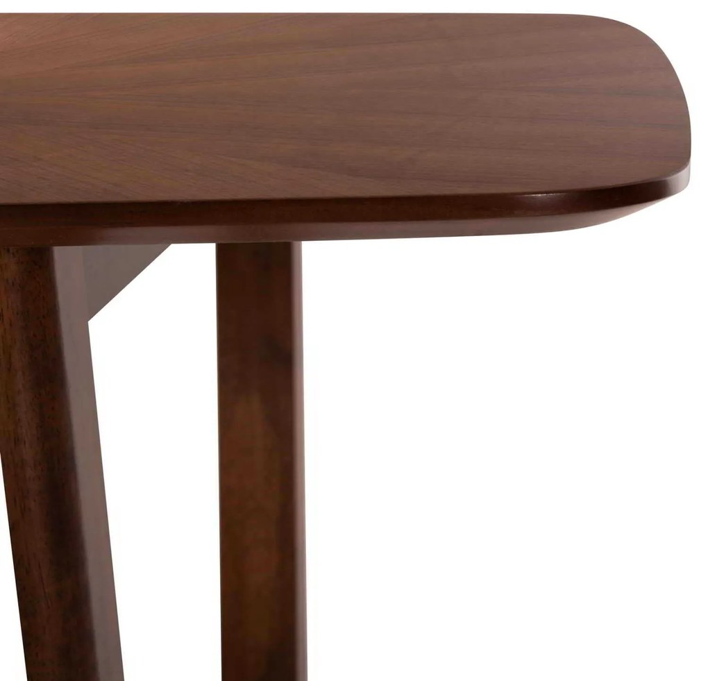 ΤΡΑΠΕΖΙ ΤΡΑΠΕΖΑΡΙΑΣ RINER ΟΡΘΟΓΩΝΙΟ HM9745 MDF ΜΕ ΚΑΠΛΑΜΑ ΚΑΡΥΔΙΑΣ 180x90x76εκ.