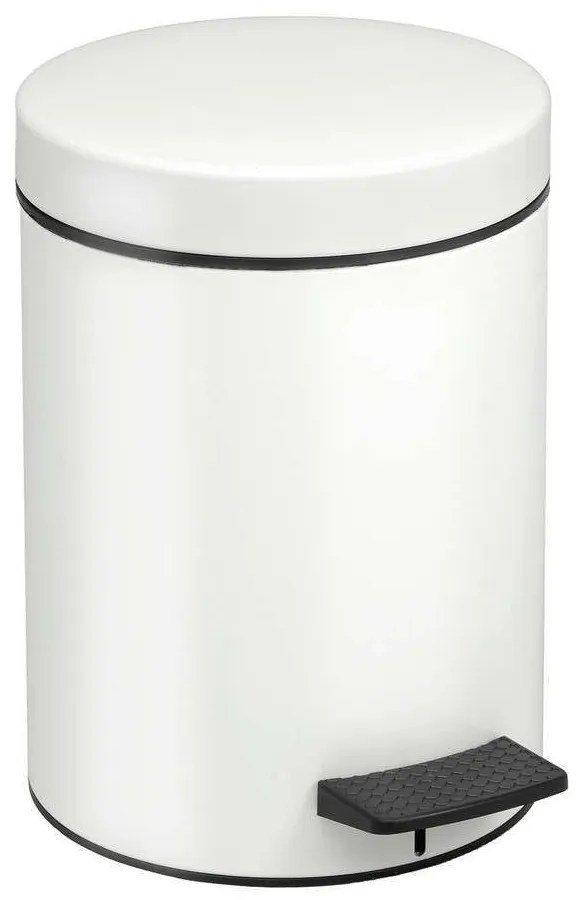 Κάδος Απορριμμάτων 5lt 05-096-003 White-Black Pam&amp;Co Stainless Steel