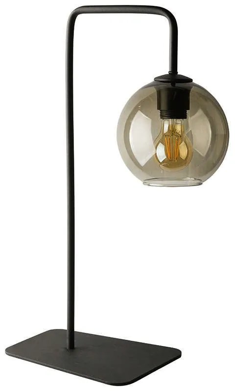 Φωτιστικό Επιτραπέζιο Monaco I 9308 Black Nowodvorski Metal, Glass