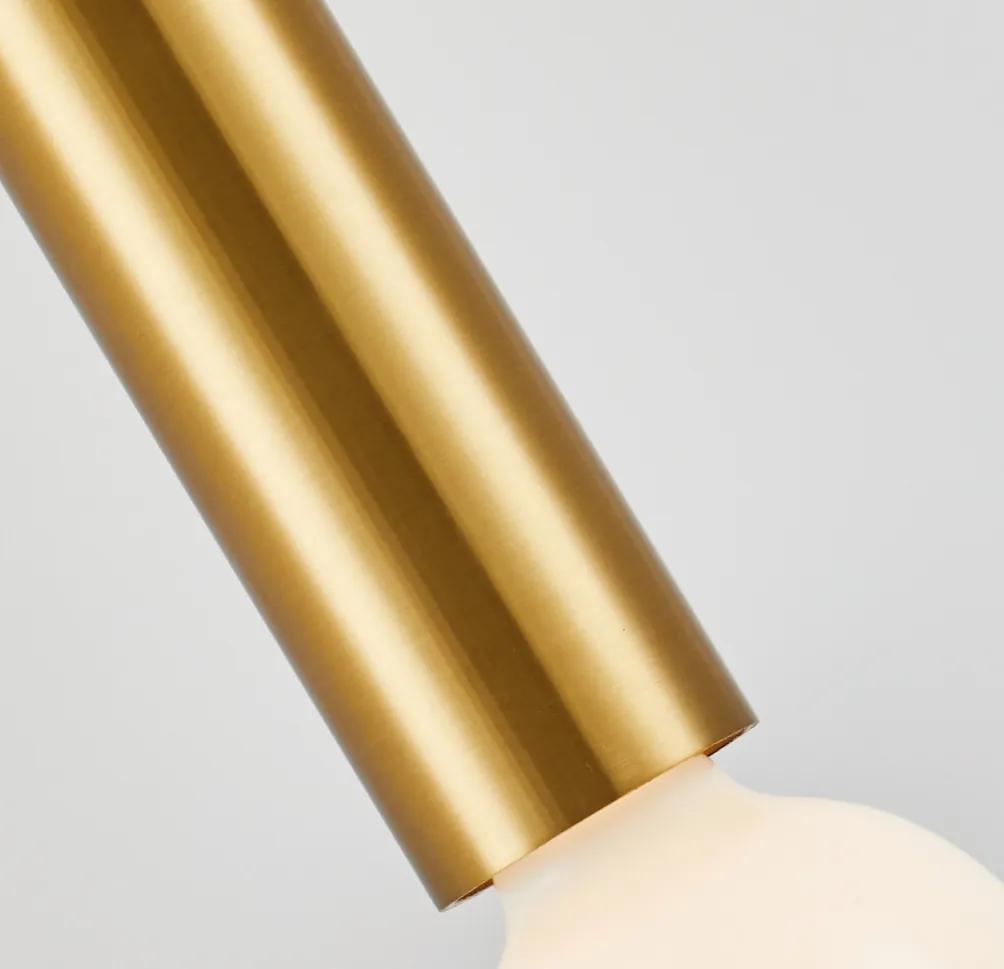Φωτιστικό Οροφής  SE21-GM-5-5BL ADEPT TUBE GOLD MATT Gold Matt Pendant+