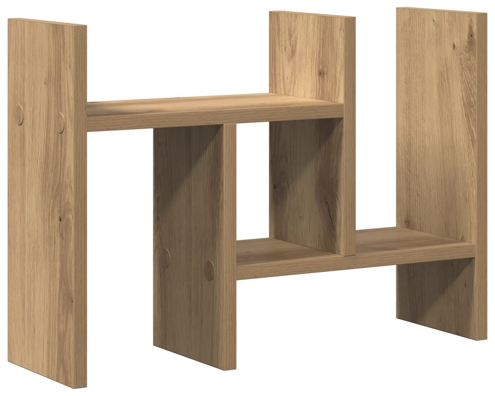 vidaXL Οργανωτής Γραφείου Δρυ 34.5x15.5x35.5 εκ Ξύλο