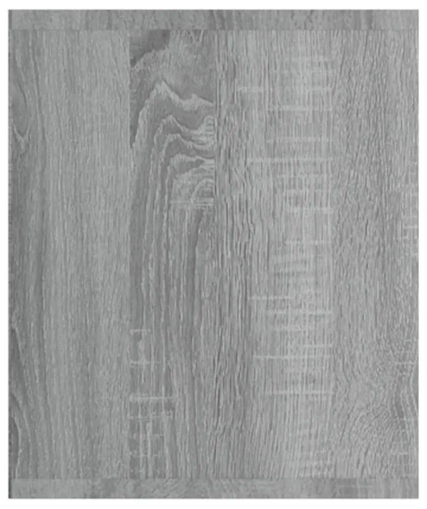 vidaXL Βιβλιοθήκη/Έπιπλο Τηλεόρασης Γκρι Sonoma 36x30x143εκ Επεξ. Ξύλο