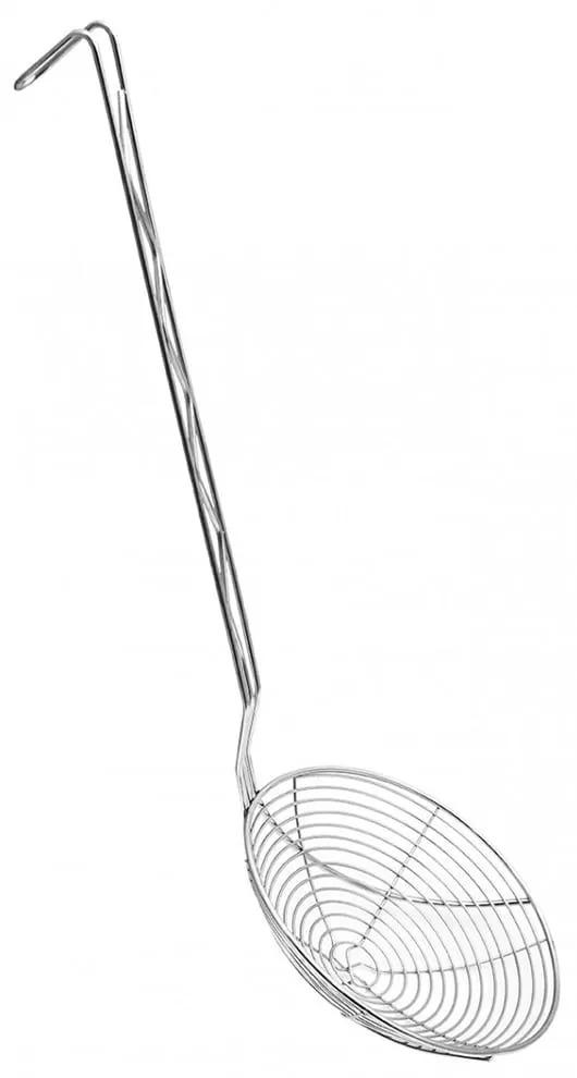 Κουτάλα Αράχνη Ρηχή UR60721400 14cm Από Ανοξείδωτο Ατσάλι Silver K-Professional Ανοξείδωτο Ατσάλι