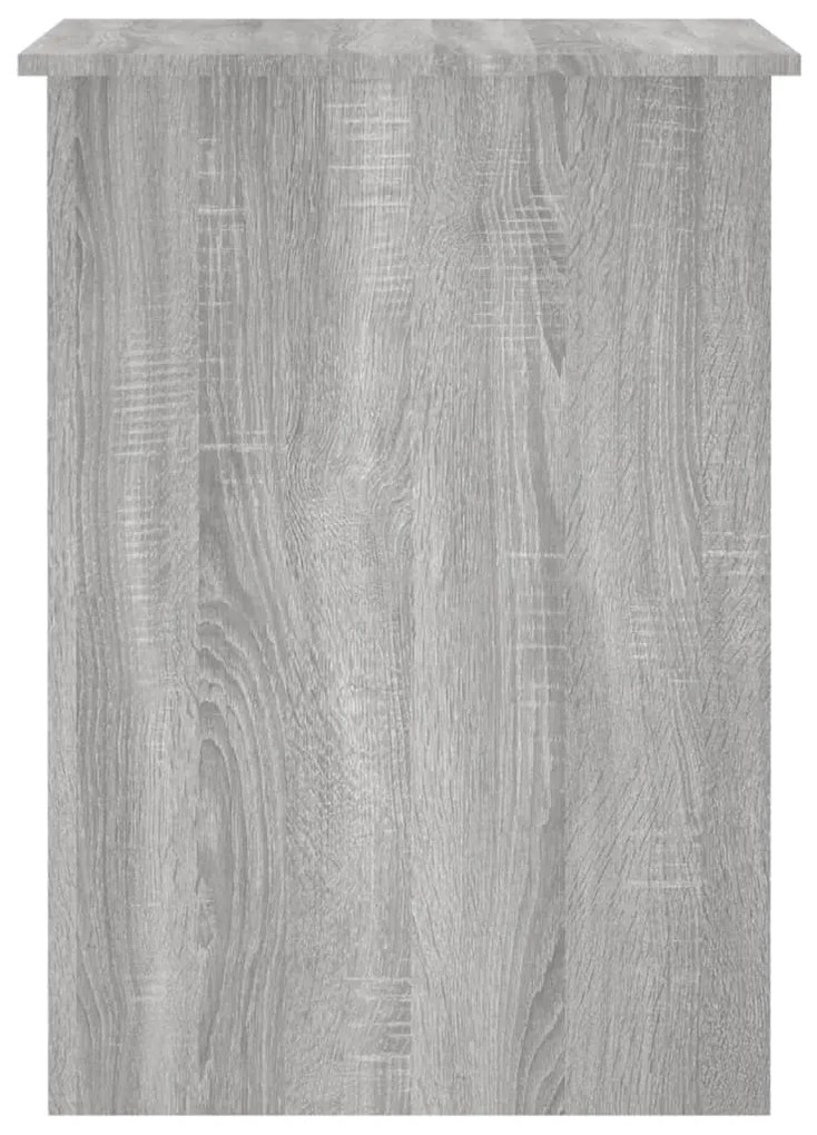 vidaXL Γραφείο Γκρι Sonoma 100x55x75 εκ. από Επεξεργασμένο Ξύλο