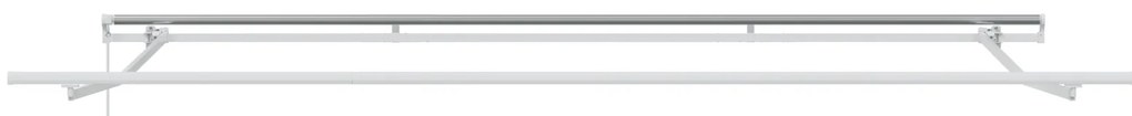 vidaXL Manual Retractable Awning Θαλάσσια Μπλε 400x300 εκ.