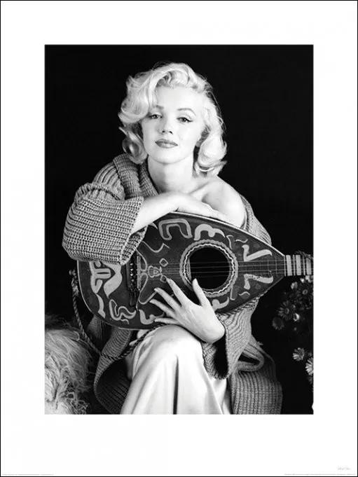 Εκτύπωση έργου τέχνης Marilyn Monroe - Lute, (60 x 80 cm)