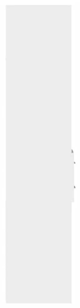 vidaXL Ντουλάπι Λευκό 30x42,5x185 εκ. από Επεξεργασμένο Ξύλο