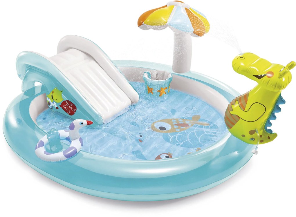 Intex Φουσκωτή Παιδική Πισίνα Gator Play Center  ( 57165)