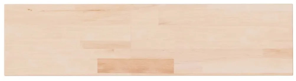 vidaXL Ράφι 80x20x4 εκ. από Ακατέργαστο Μασίφ Ξύλο Δρυός