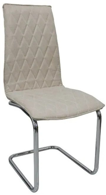 Eleganta DC-621 Καρέκλα Τραπεζαρίας (60x44x100cm) Μπεζ  (1 Τμχ)