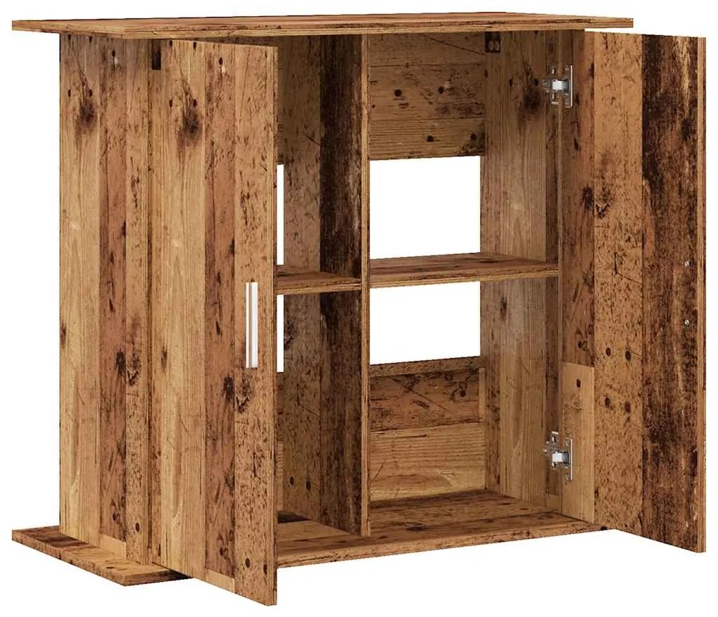 vidaXL Βάση Ενυδρείου Παλιό ξύλο 81 x 36 x 73 εκ. Επεξεργασμένο Ξύλο