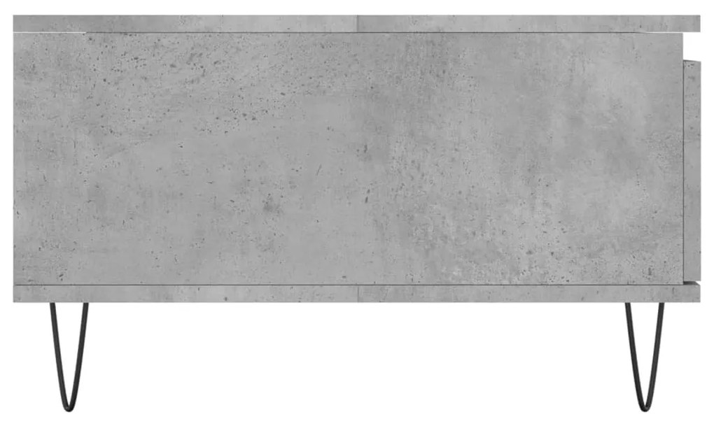 vidaXL Τραπεζάκι Σαλονιού Γκρι Σκυρ. 90x60x35 εκ. Επεξεργασμένο Ξύλο