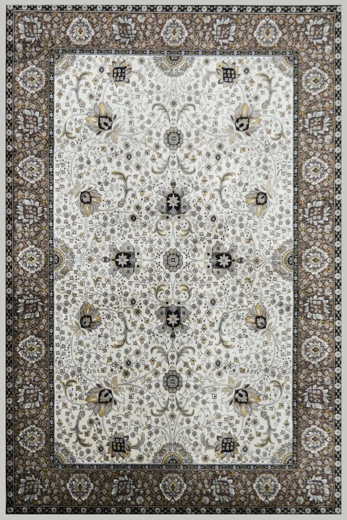 Χαλί Zrabi 3985 Ivory-Brown 140X190cm