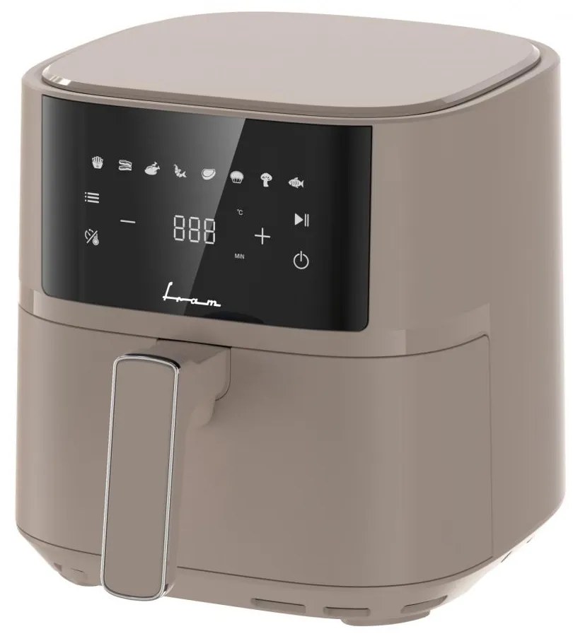 Fram FAF-B6CR17SQ Air Fryer 5.7lt Μπεζ