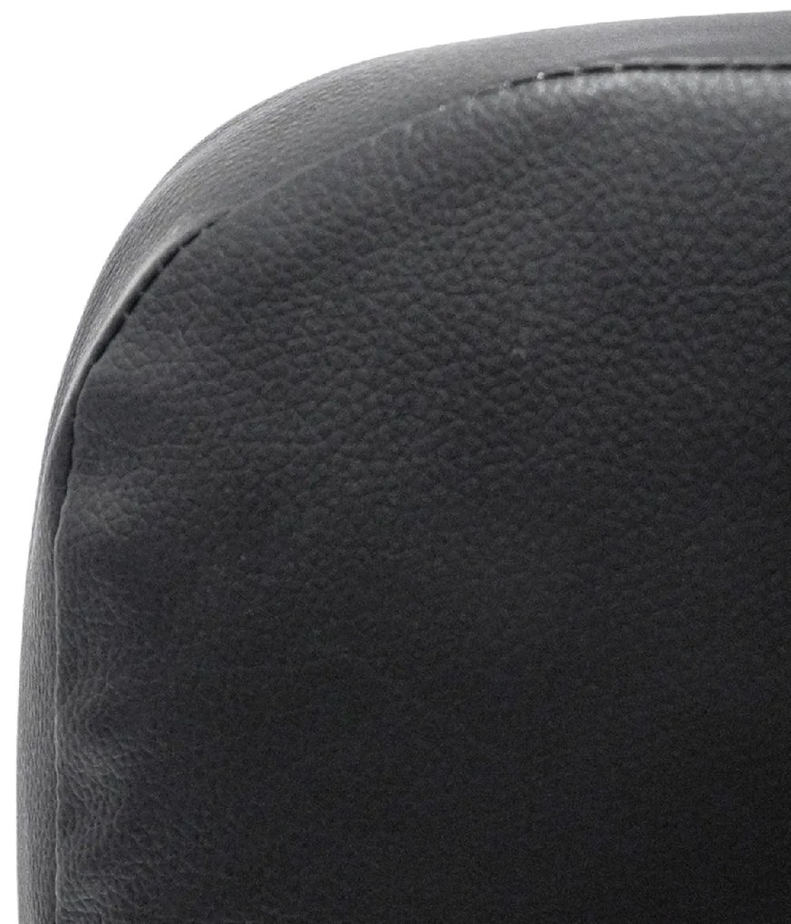 ΚΑΡΕΚΛΑ ΓΡΑΦΕΙΟΥ PORTIMA HM1197.01 ΜΑΥΡΟ PVC-NYLON ΣΚΕΛΕΤΟΣ &amp; ΒΑΣΗ 69x57x97Υεκ.