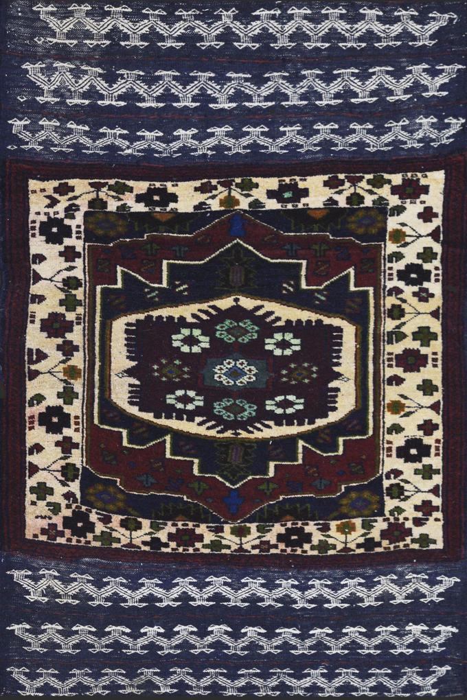 Χειροποίητο Χαλί Persian Nomadic Kilim Wool 118X84 118X84cm
