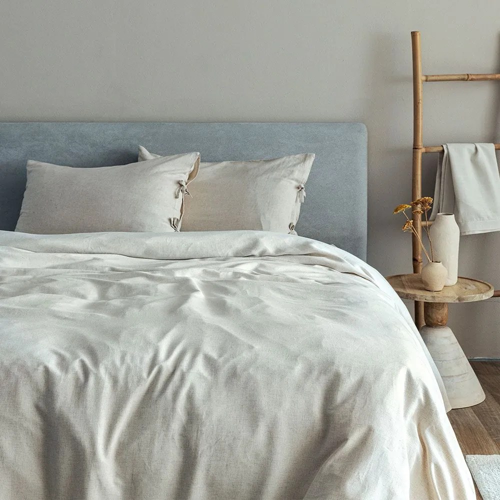 Σεντόνια Balin (Σετ 4τμχ) Ecru Palamaiki Υπέρδιπλo Bamboo, Fabric