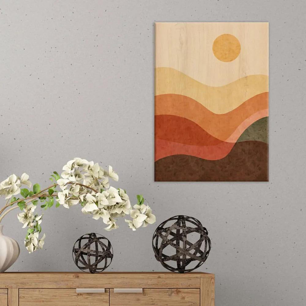 Desert Sun πίνακας διακόσμησης ξύλου ML (21463) - MDF - 21463