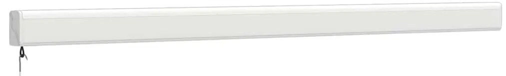 vidaXL Τέντα Πτυσσόμενη Πορτοκαλί/Καφέ 3,5 x 2,5 μ. Ύφασμα / Αλουμίνιο