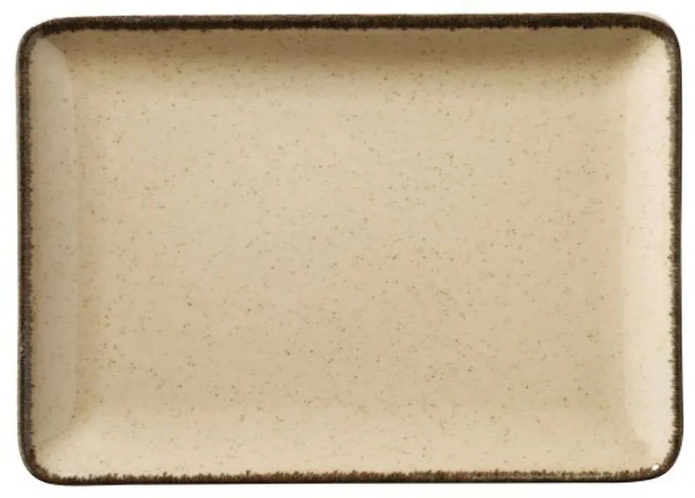 Πιατέλα Tan KXOD24018 18x13cm Cinnamon Kutahya Porselen Porcelain