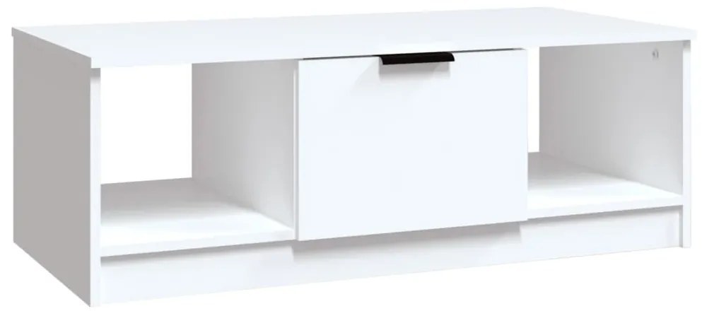 vidaXL Τραπεζάκι Σαλονιού Λευκό 102 x 50 x 36 εκ. Επεξεργασμένο Ξύλο