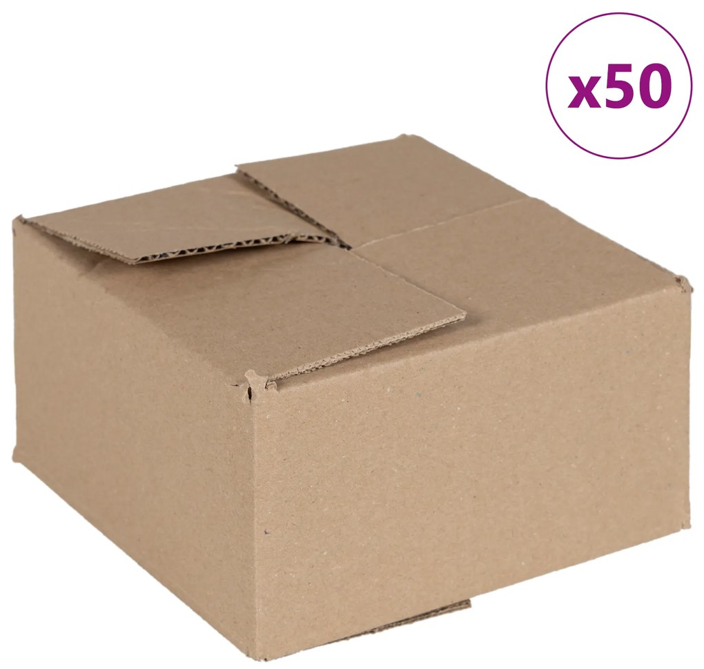 vidaXL Φάκελος  50 τεμ 15x15x8 εκ Χαρτόνι