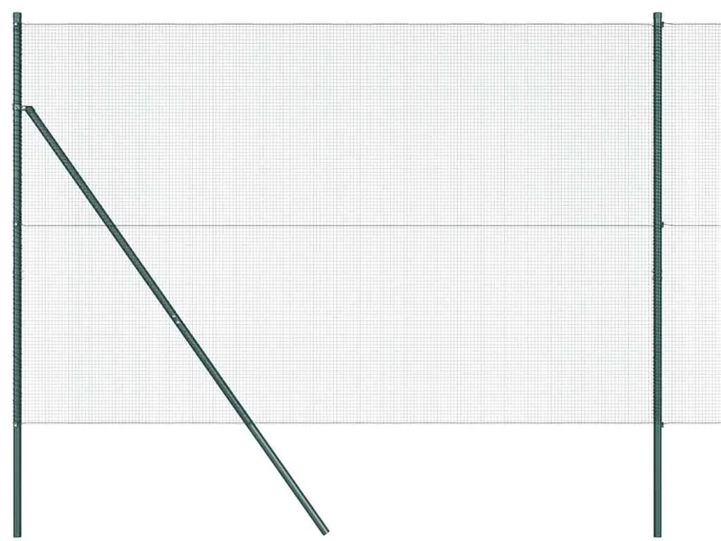 vidaXL Στύλος Περιφράξεων Πράσινο 50 x 1,4 μ (12 x 12 mm πλέγμα)