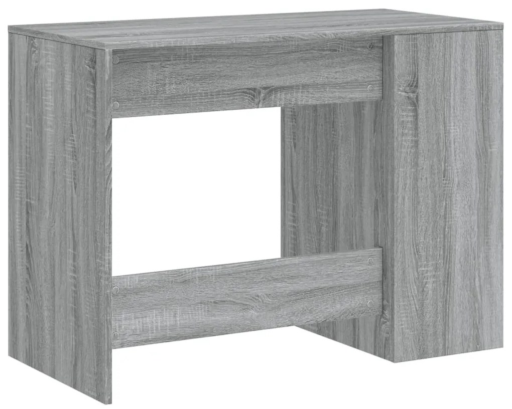 vidaXL Γραφείο Γκρι Sonoma 102x50x75 εκ. από Επεξεργασμένο Ξύλο
