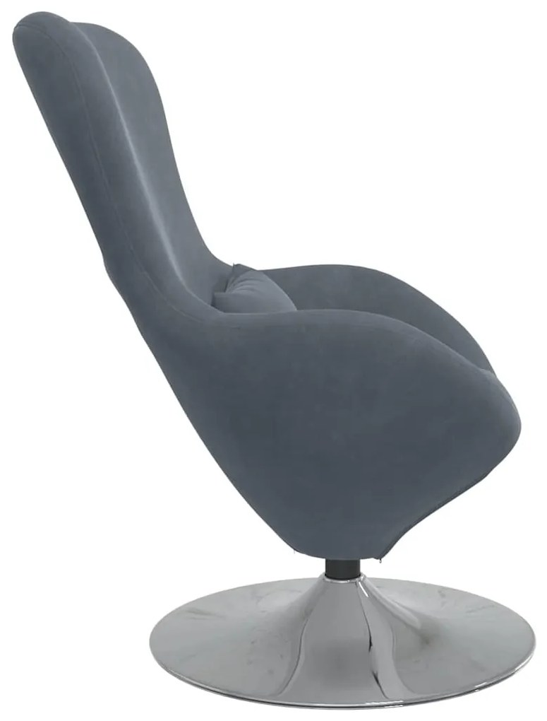vidaXL Πολυθρόνες, Recliners & Καρέκλες Σκούρο γκρι Μέγεθος Μ
