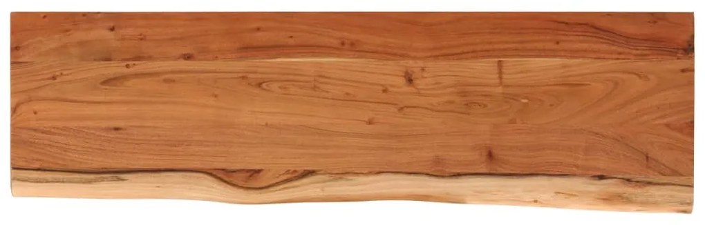 vidaXL Επιφάνεια Τραπεζιού Ορθογώνια 120x40x3,8 εκ. Μασίφ Ξύλο Ακακίας