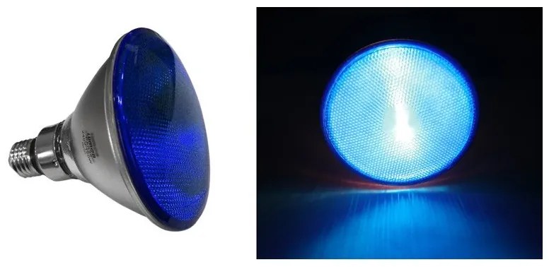 Λάμπα PAR38 E27 Σκληράς Υαλού Αλογόνου 240V 120W Μπλε 14-0220124 Lumen-14-0220124-Μπλε 14-0220124