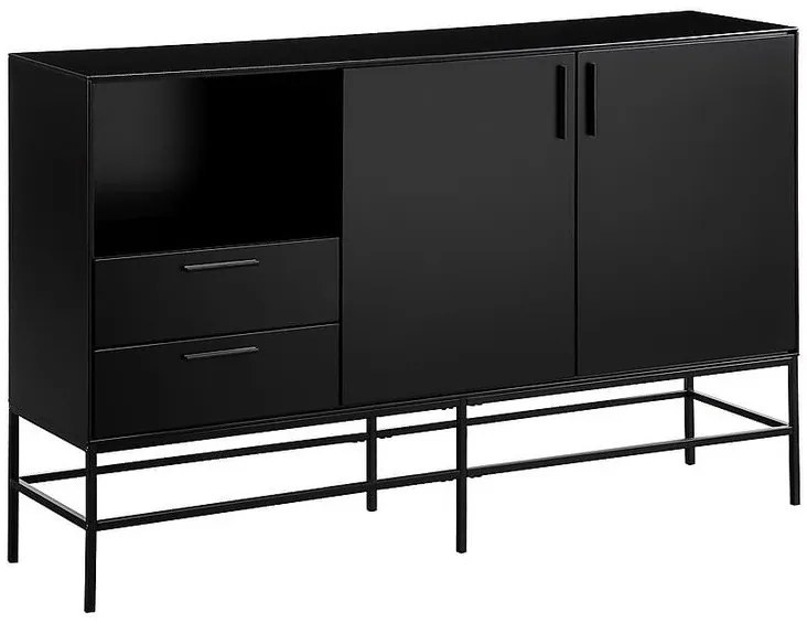 Σιφονιέρα Riverton H107, Με συρτάρια και ντουλάπια, 96x151x40cm