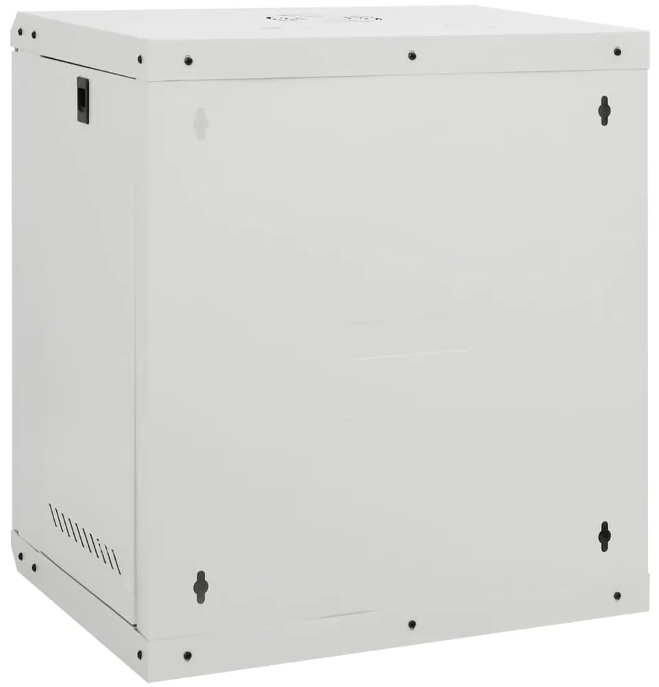 vidaXL Καμπίνα Δικτύου Επιτοίχια 12U 19&#039;&#039; IP20 53x40x60 εκ.