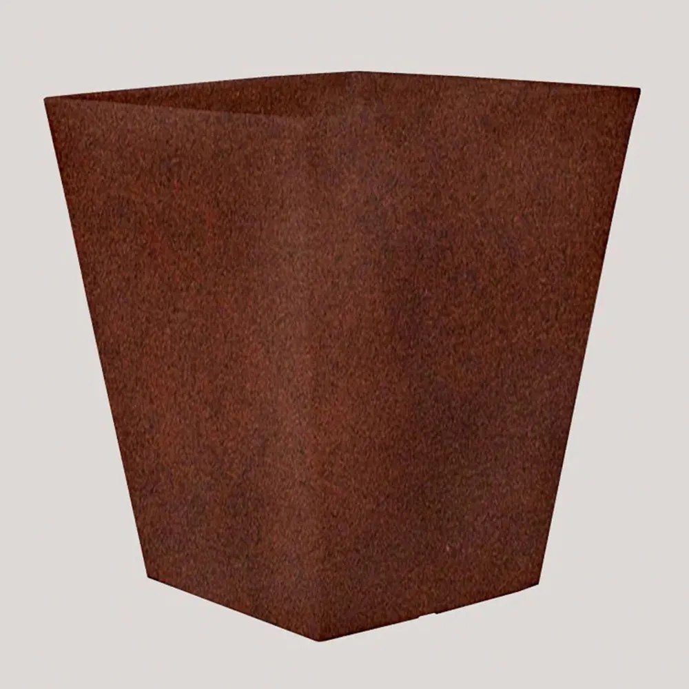 Κασπώ Camomila 40 JDNCM040ZXNW 40x40x40cm Rustic Bronze New Garden Πολυαιθυλένιο