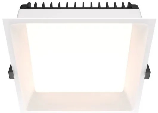 Χωνευτό Σποτ Οροφής Okno LED 24W 3000K Λευκό DL054-24W3K-W MAYTONI-DL054-24W3K-W-Λευκό DL054-24W3K-W