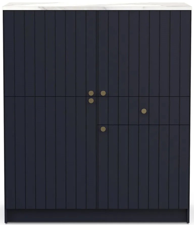 Επιδαπέδιο ντουλάπι ψηλό Midnight