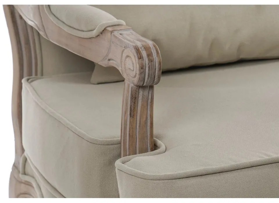 Πολυθρόνα DKD Home Decor Καφέ Μπεζ Φυσικό 70 x 62 x 95 cm