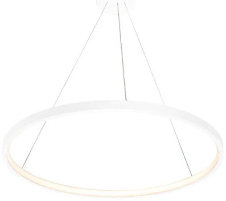 Φωτιστικό Οροφής Κρεμαστό 01377-04 D60cm 23W LED 3000K 1850Lm White Luma