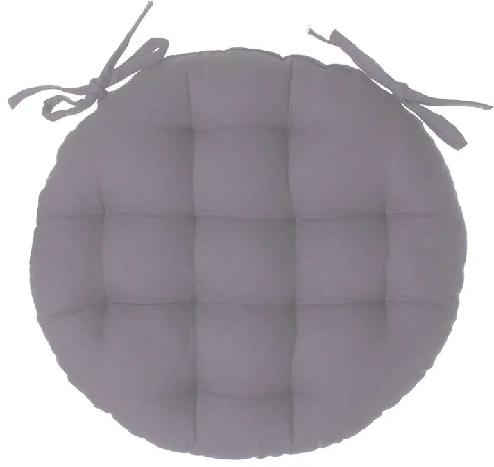 Μαξιλάρι Καρέκλας (Φ38) A-S Round Chairpad Grey 131649B
