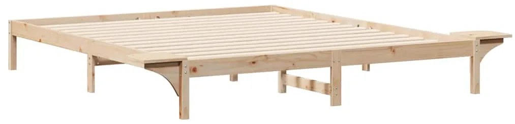 vidaXL Κρεβατοκάμαρα με Πλαϊνά Τραπέζια Φυσικό 180 x 220 εκ.