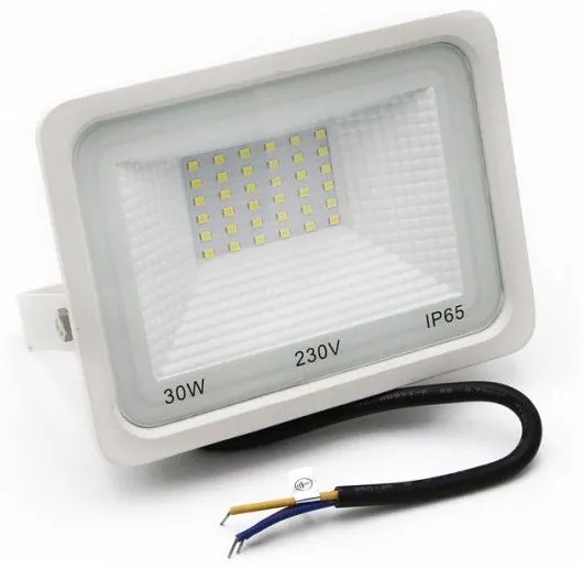 Προβολέας LED SMD 30W 3000K Δέσμη 120° Λευκό IP65 3-383000 Lumen 3-383000 Λευκό