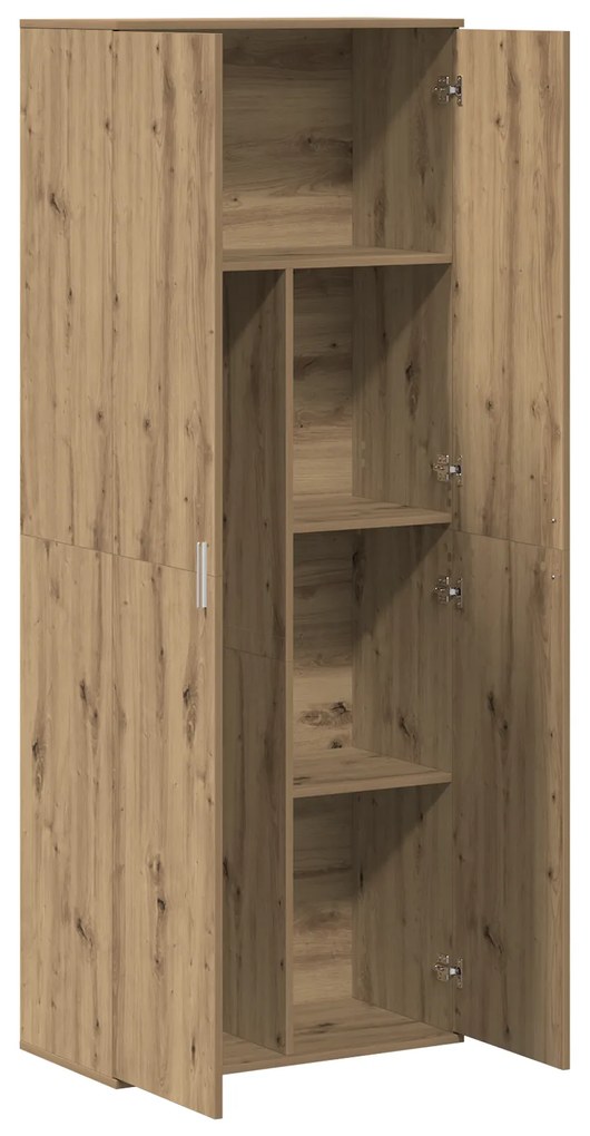vidaXL Highboard Artisan Oak 70x35x180 εκ. Επεξεργασμένο Ξύλο