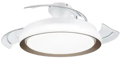 Ανεμιστήρας Με Φωτιστικό Οροφής Bliss 35+28W Philips 929004081801 Χρυσό