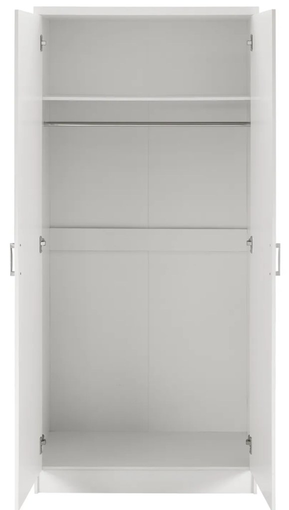 ΝΤΟΥΛΑΠΑ 2ΦΥΛΛΗ JENNA ΛΕΥΚΗ HM368.05 80x43x181 εκ.
