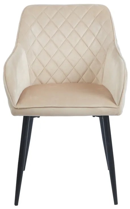 SIENA BEIGE VELVET ΥΦΑΣΜΑ ΠΟΛΥΘΡΟΝΑ ΜΕΤΑΛΛΙΚΗ