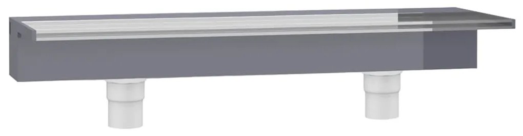 vidaXL Σιντριβάνι Καταρράκτης Πισίνας με RGB LED 90 εκ. Ακρυλικό