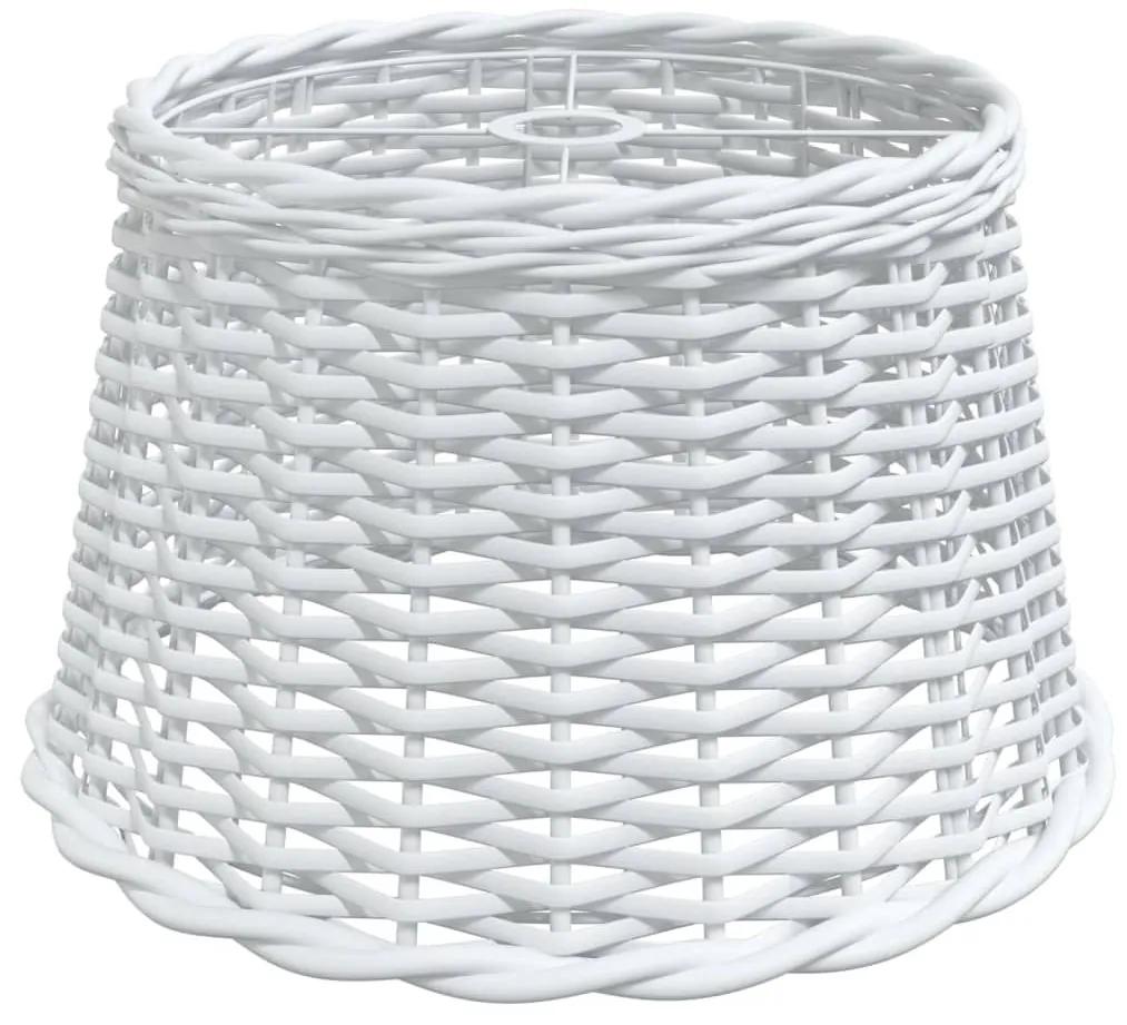 Καπέλο Φωτιστικού Λευκό Ø45x28 εκ. από Wicker - Λευκό
